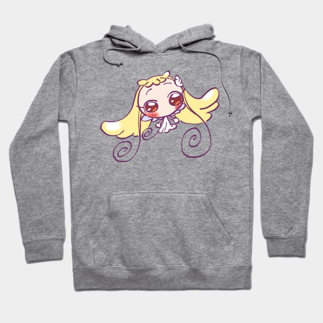 kawaii pastel lemon yellow baby fairy toto / ojamajo magical doremi anime Hoodie by mudwizard